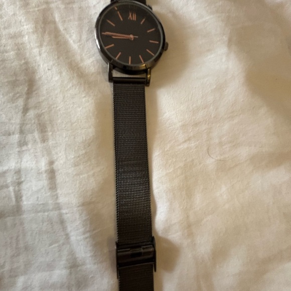 Deep Chocolate Brown Mesh Strap Watch - Picture 3 of 4